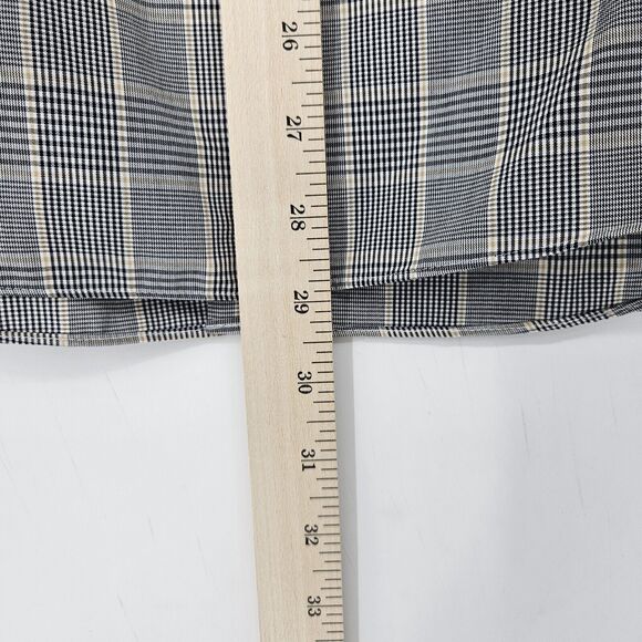 Roundtree‎ & Yorke Shirt Mens Small Black Brown EZ Gold Label Non Iron Button S - Picture 6 of 10